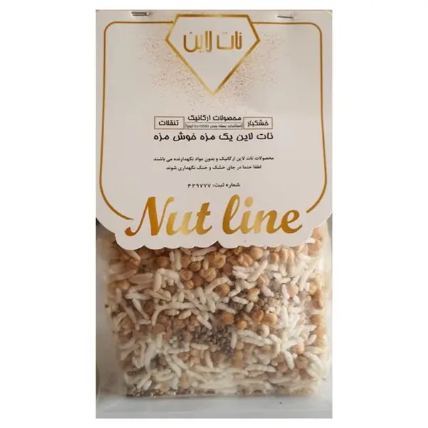 گندمک شاهدانه برنجک نات لاین - 180 گرم - 2