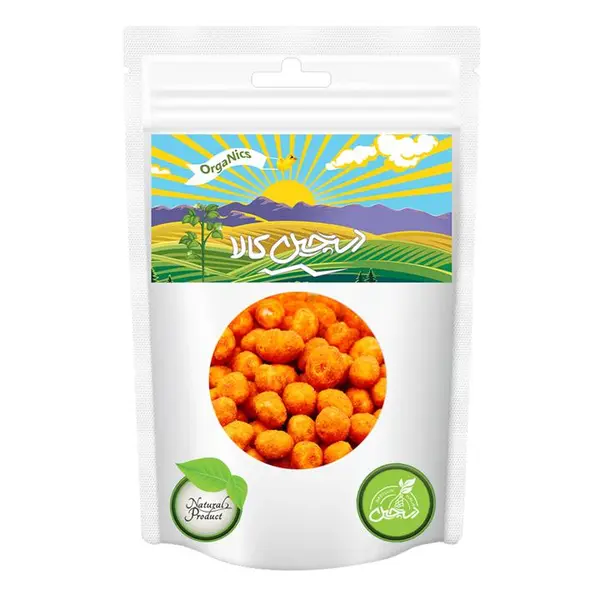بادام زمینی روکش دار با طعم باربیکیو دستچین کالا - 250 گرم - 2
