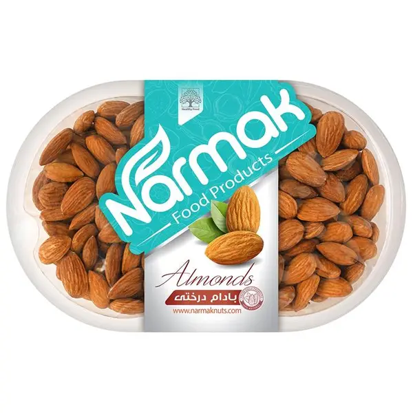 بادام درختی سورت شده نمکی نارمک - 300 گرم - 2