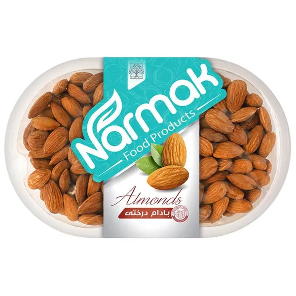 بادام درختی سورت شده نمکی نارمک - 300 گرم - 3