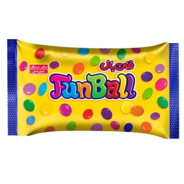 اسمارتیز با شکلات توپی فان بال شیرین عسل - 30 گرم بسته 24 عددی - 3