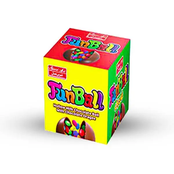 اسمارتیز با شکلات توپی فان بال شیرین عسل - 30 گرم بسته 24 عددی - 6