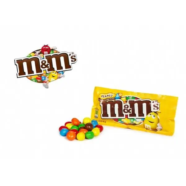 اسمارتیز دراژه با مغز بادام زمینی ام اند امز - 45 گرم - 6