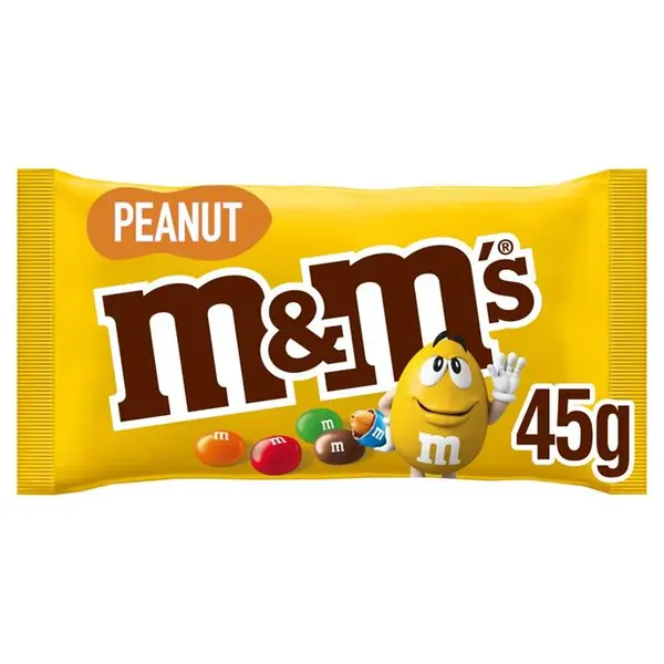 اسمارتیز دراژه با مغز بادام زمینی ام اند امز - 45 گرم - 3