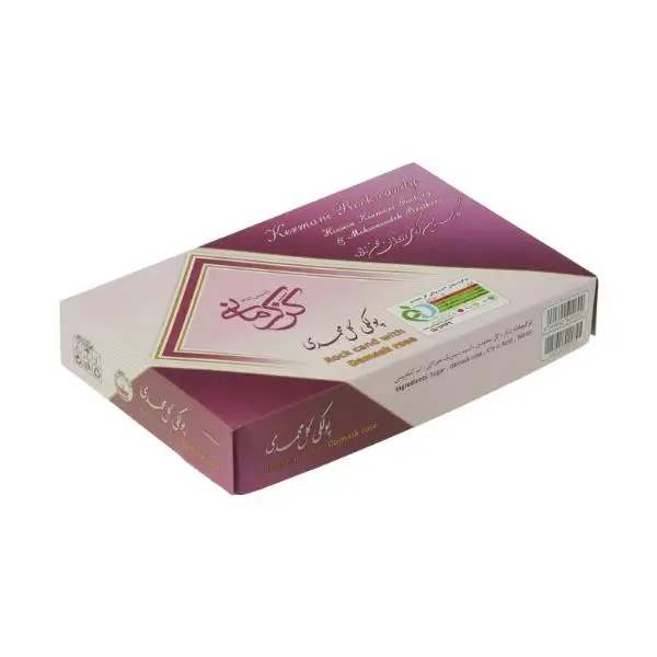 پولکی گل محمدی گز کرمانی - 450 گرم - 3