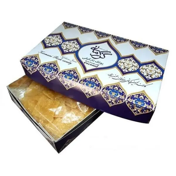 پولکی نارگیلی گز کرمانی - 450 گرم - 2