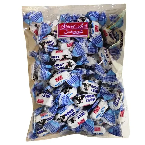 تافی کره ای با مغزی شیری میلکی موو شیرین عسل - 500 گرم - 2