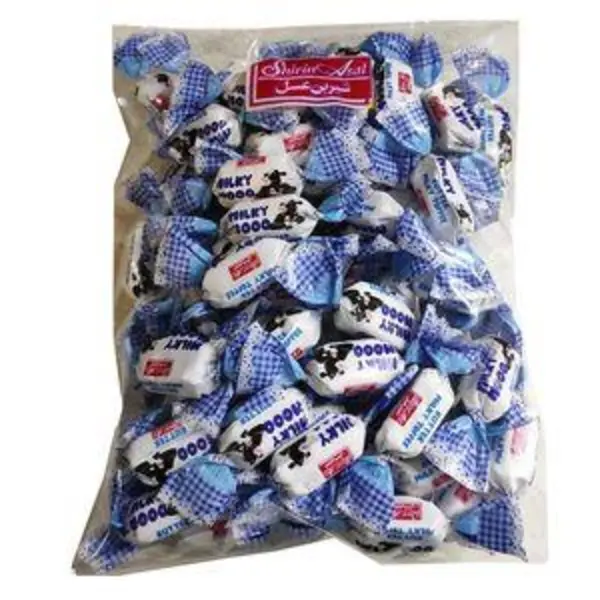 تافی کره ای با مغزی شیری میلکی موو شیرین عسل - 500 گرم - 6