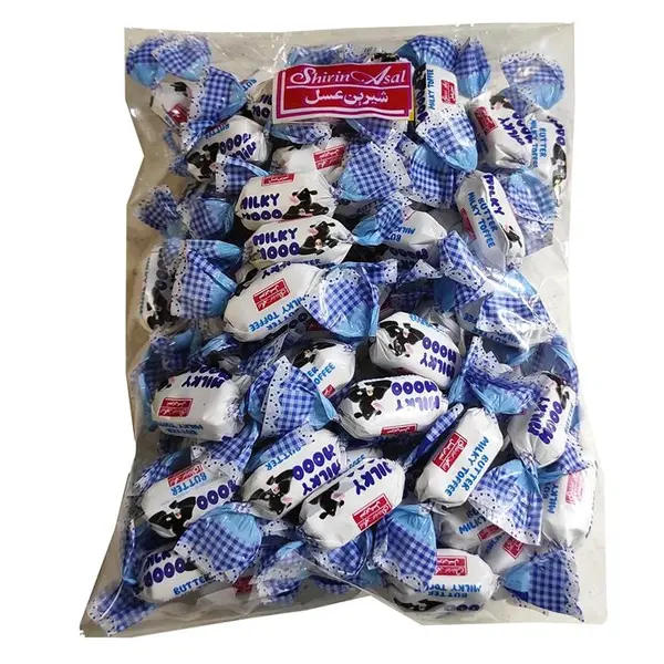 تافی کره ای با مغزی شیری میلکی موو شیرین عسل - 500 گرم - 5