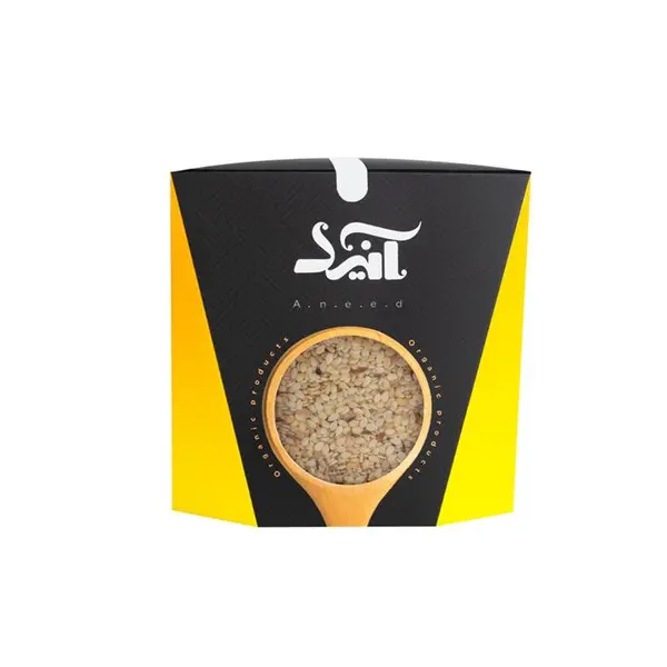 کنجد پوست کنده خام صادراتی آنید - 500 گرم بسته 4 عددی - 5