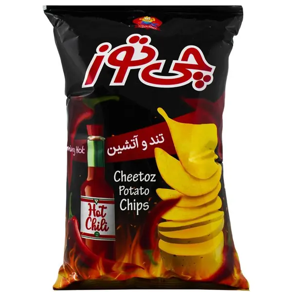 چیپس تند و آتشین متوسط 60 گرمی چی توز - 4