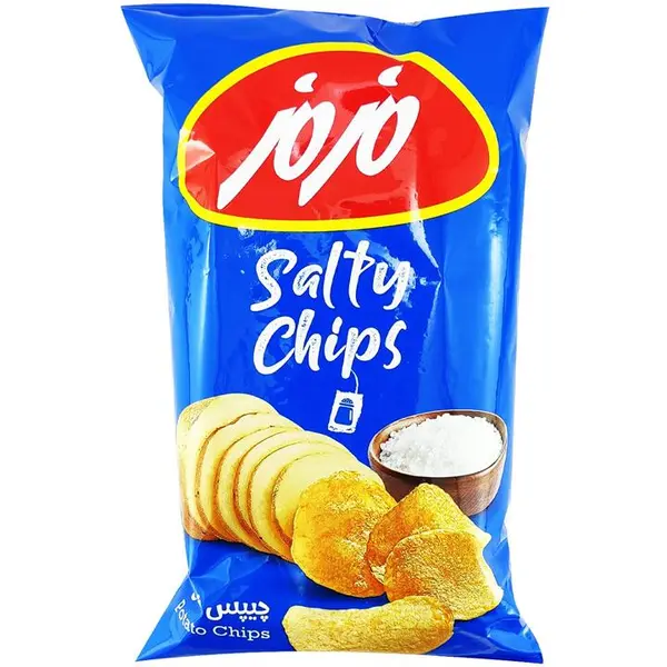 چیپس نمکی مزمز - 60 گرم - 4