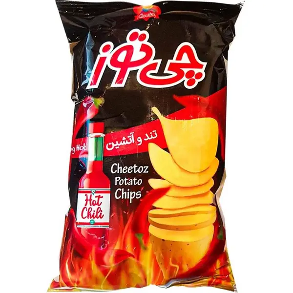 چیپس تند و آتشین متوسط 60 گرمی چی توز - 2