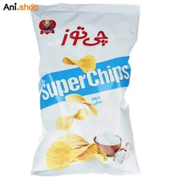 سوپر چیپس نمکی چی توز مقدار 90 گرم - 5