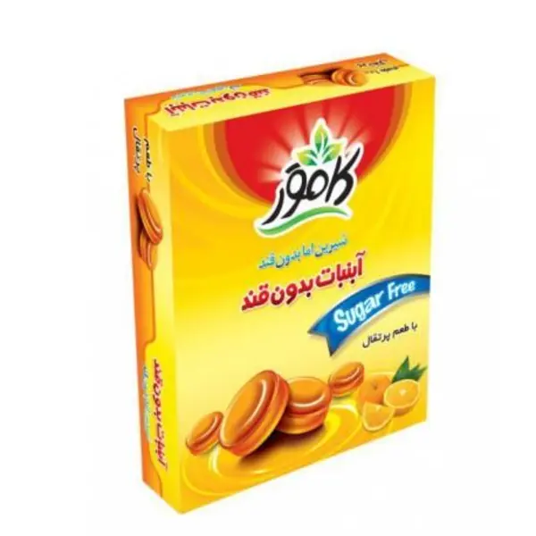 پولکی پرتقالی بدون قند کامور KAMVAR - 5