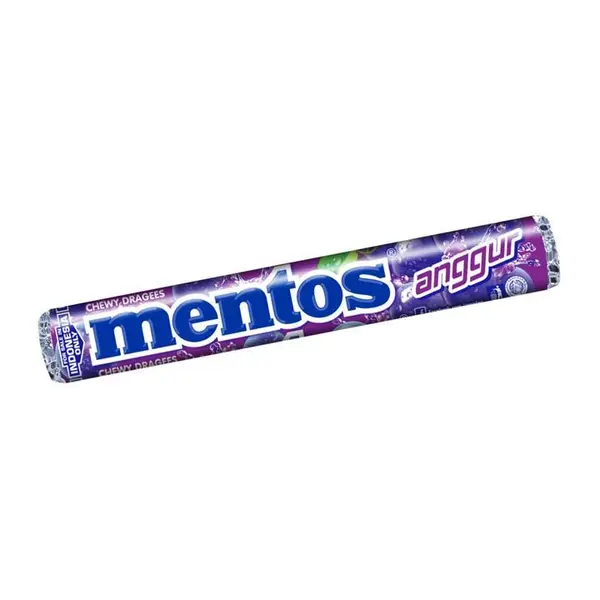 آبنبات جویدنی انگور منتوس mentos - 4