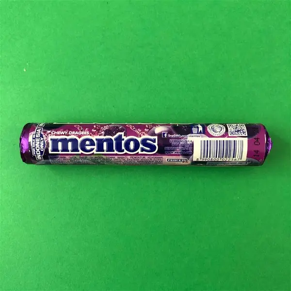 آبنبات جویدنی انگور منتوس mentos - 2