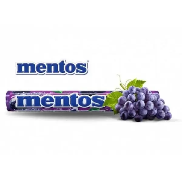 آبنبات جویدنی انگور منتوس mentos - 6