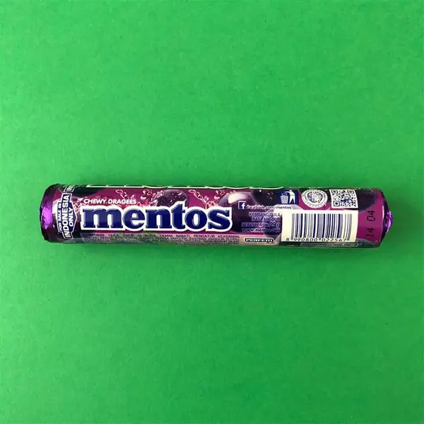 آبنبات جویدنی انگور منتوس mentos - 3