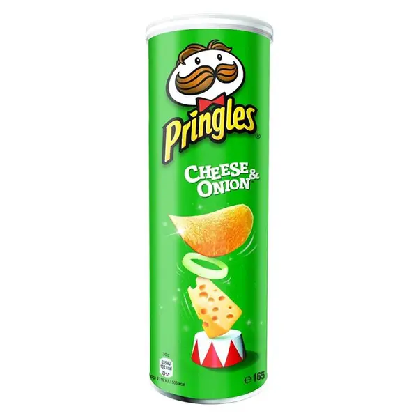چیپس پیاز و پنیر پرینگلز مدل pringles cheese onion بسته 165 گرمی - 4