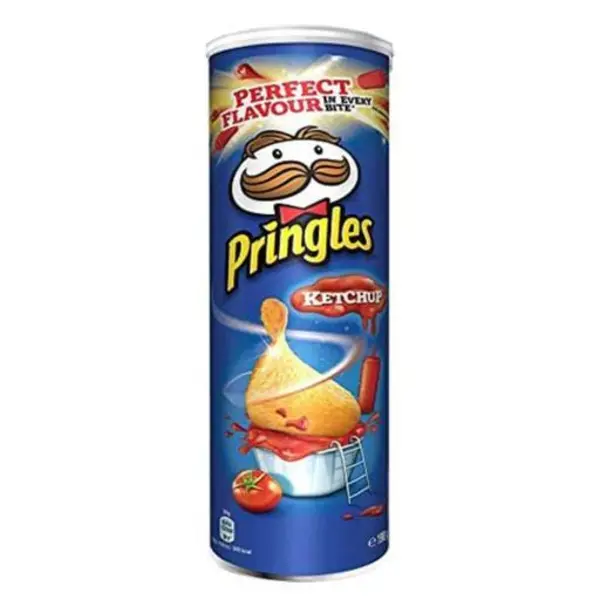 چیپس پرینگلز با طعم کچاپ Pringles Ketchup وزن 165 گرم - 6