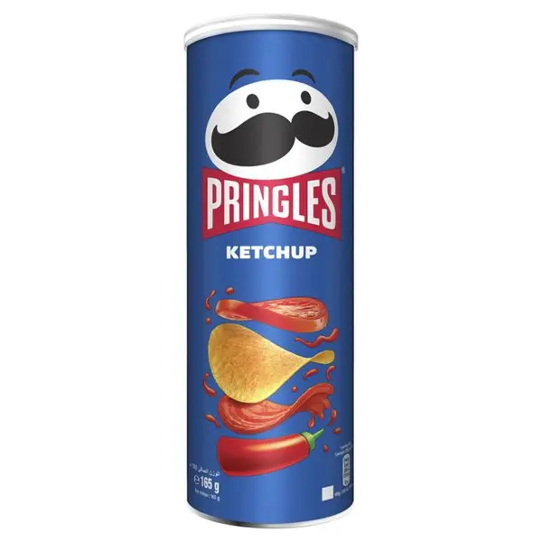 چیپس پرینگلز با طعم کچاپ Pringles Ketchup وزن 165 گرم - 2