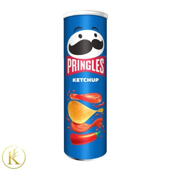 چیپس پرینگلز با طعم کچاپ Pringles Ketchup وزن 165 گرم - 5