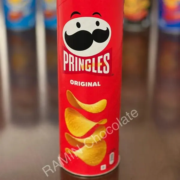 چیپس ساده پرینگلز اورجینال pringles original وزن 165 گرمی - 5
