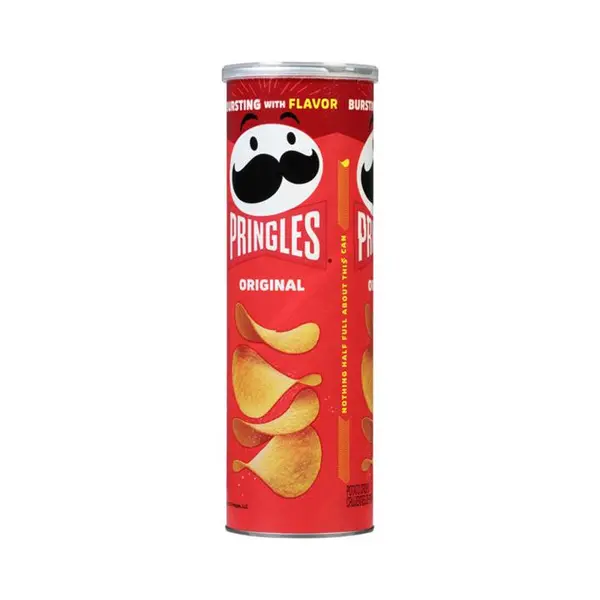 چیپس ساده پرینگلز اورجینال pringles original وزن 165 گرمی - 2
