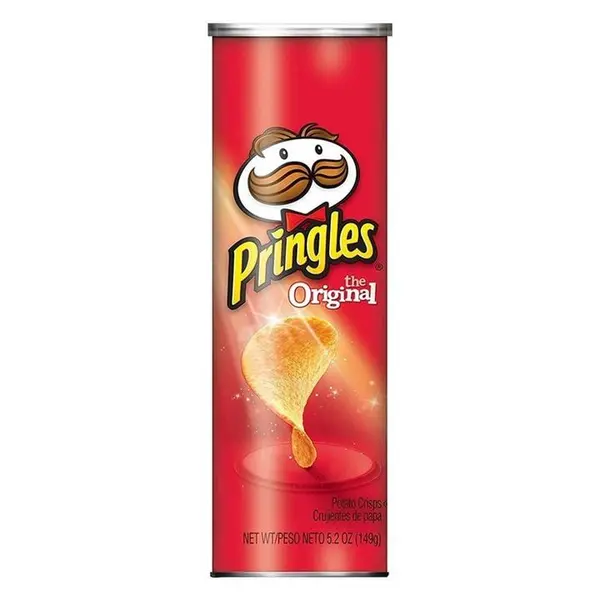 چیپس ساده پرینگلز اورجینال pringles original وزن 165 گرمی - 4