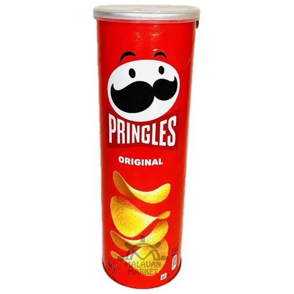 چیپس ساده پرینگلز اورجینال pringles original وزن 165 گرمی