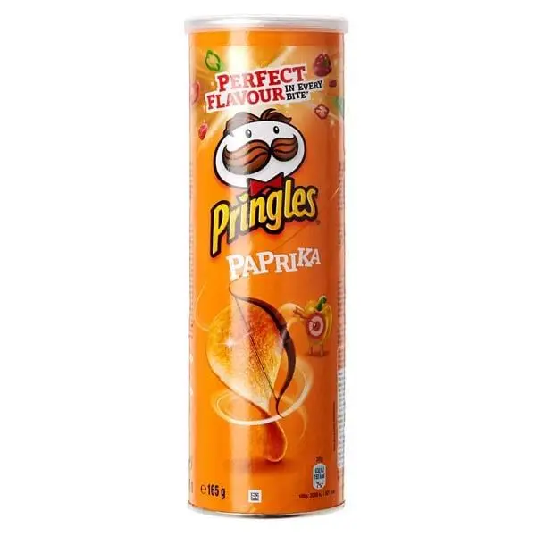 چیپس پرینگلز پاپریکا Pringles Paprika وزن 165 گرم - 5