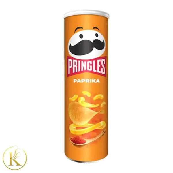 چیپس پرینگلز پاپریکا Pringles Paprika وزن 165 گرم - 3