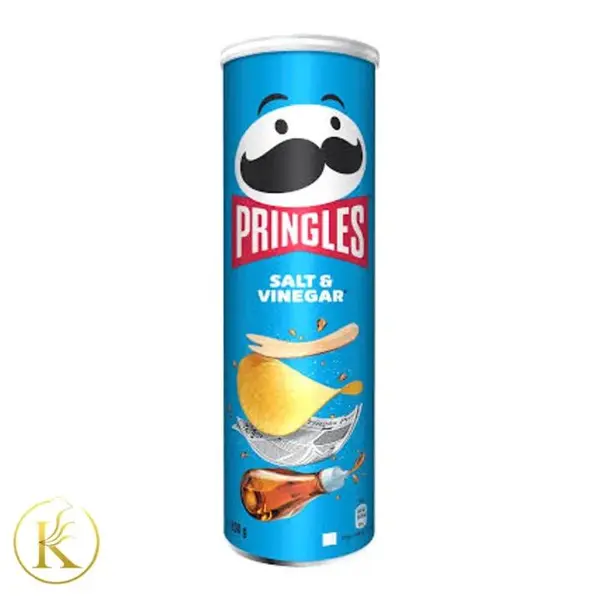 چیپس پرینگلز pringles مدل سرکه نمکی salt & vinegar وزن 165 گرم - 5