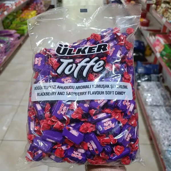 تافی توت فرنگی اولکر ulker بسته 1 کیلویی - 3