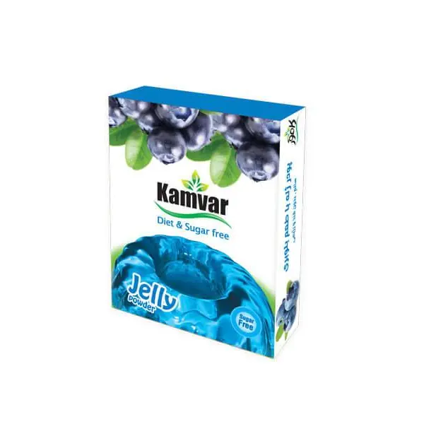 پودر ژله هندوانه بدون قند و رژیمی برند کامور - 4