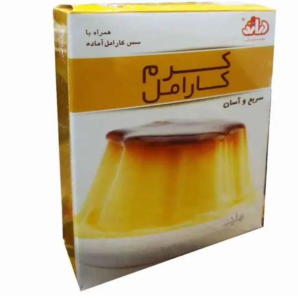 کرم کارامل دراژه همراه با سس کارامل - 2