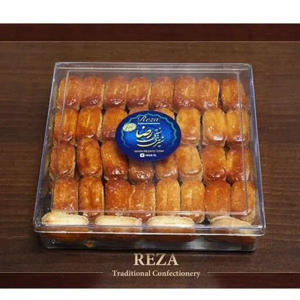 شیرینی زبان ریز(تازه تولید شده و تاریخ دار)شیرینی رضا قزوین - 3