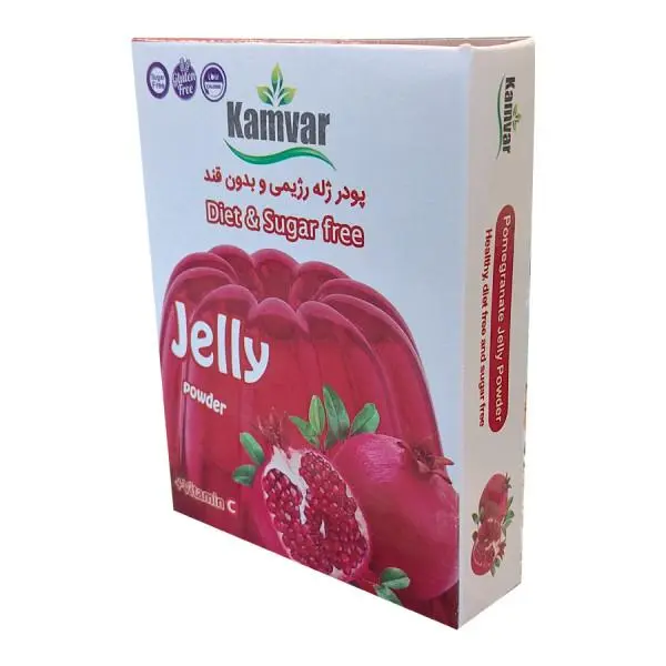 پودر ژله رژیمی کامور با طعم انار - 4