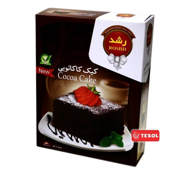 رشد پودر کیک وانیلی با خامه کاکائویی - 6