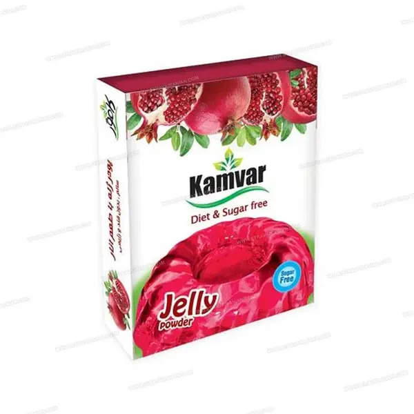 پودر ژله رژیمی کامور با طعم انار - 3
