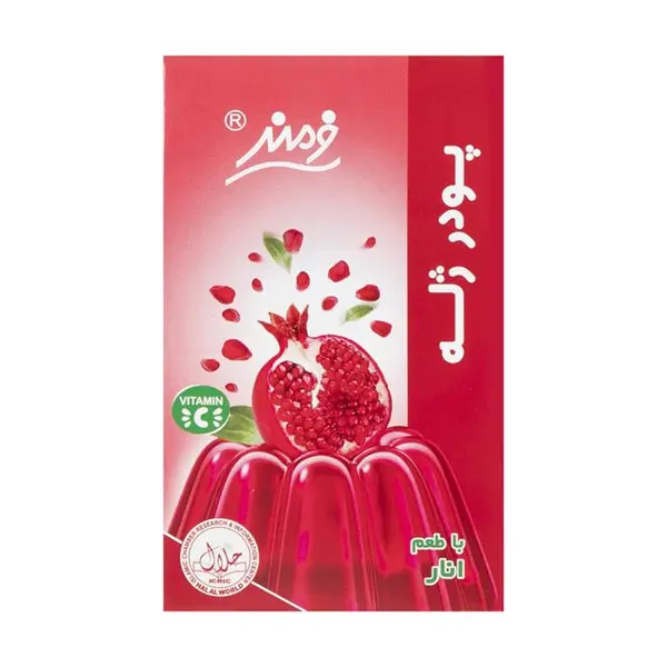 پودر ژله اکلیلی  فرمند با طعم انار 100 گرمی - 2