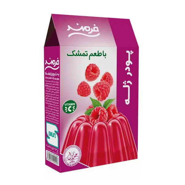 پودر ژله فرمند تمشک 100 گرمی - 3