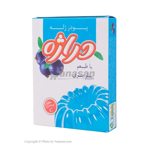 پودر ژله بلوبری 100 گرمی دراژه - 6