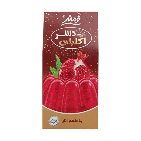 پودر ژله اکلیلی  فرمند با طعم انار 100 گرمی - 5