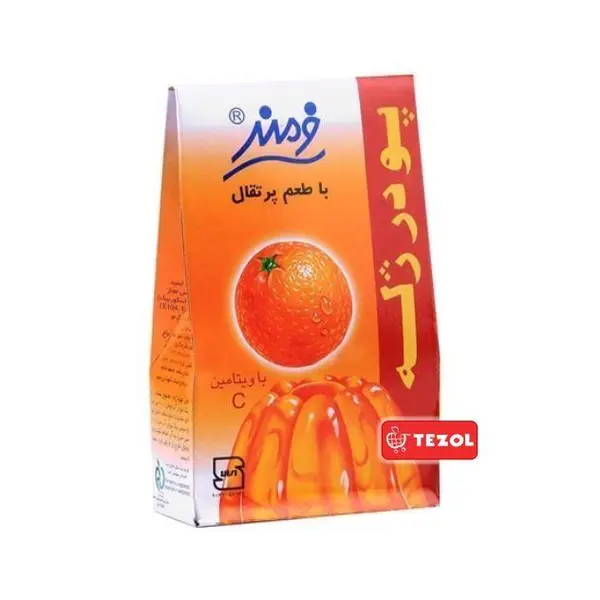 پودر ژله فرمند با طعم پرتقال 100 گرمی - 4