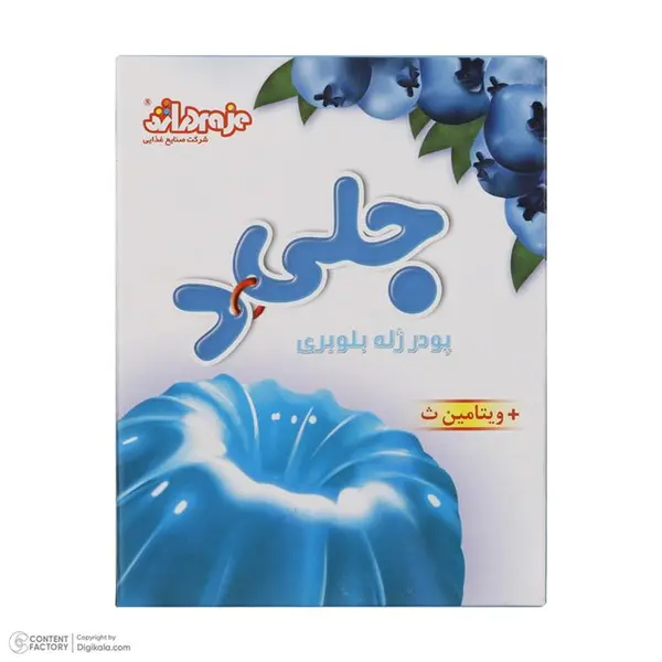 پودر ژله دراژه - 100 گرم بسته 6 عددی - 2
