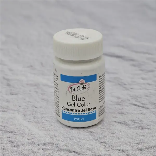 رنگ ژله ای آبی 100 گرمی دکتر گوستو ترک DR.GUSTO - 3