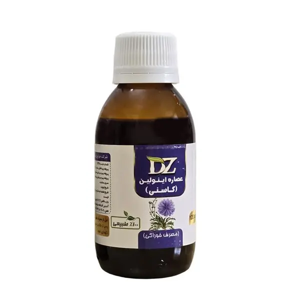 عصاره خوراکی کاسنی اینولین دکتر زرقانی - 120 میلی لیتر - 3