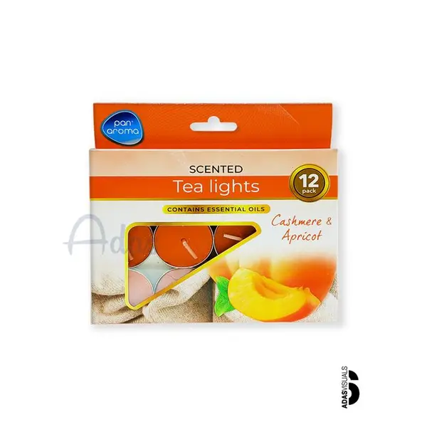 شمع وارمر معطر بسته 12 عددی Pan Aroma بریتانیا | با اسانس طبیعی وانیل - 2